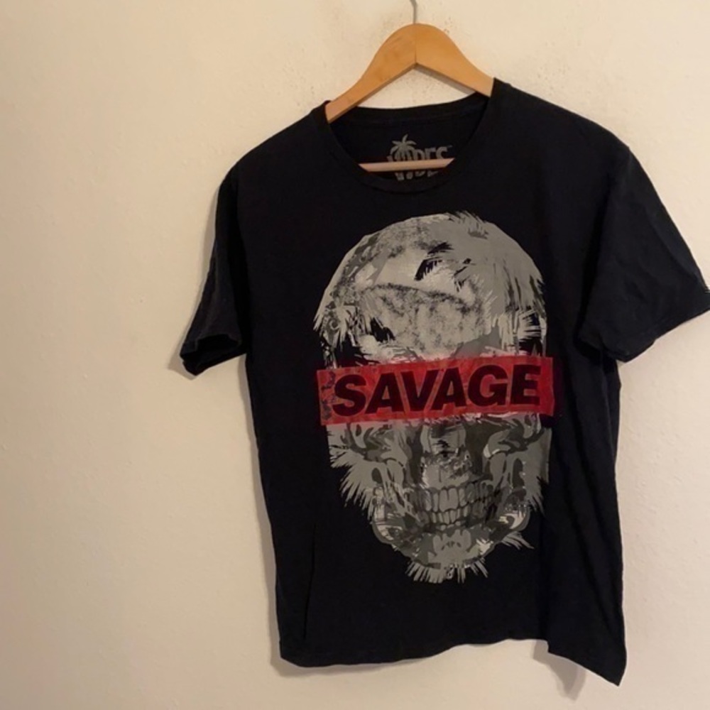 VIBES KIDS XL BLACK T-SHIRT SAVAGE SIZE XL